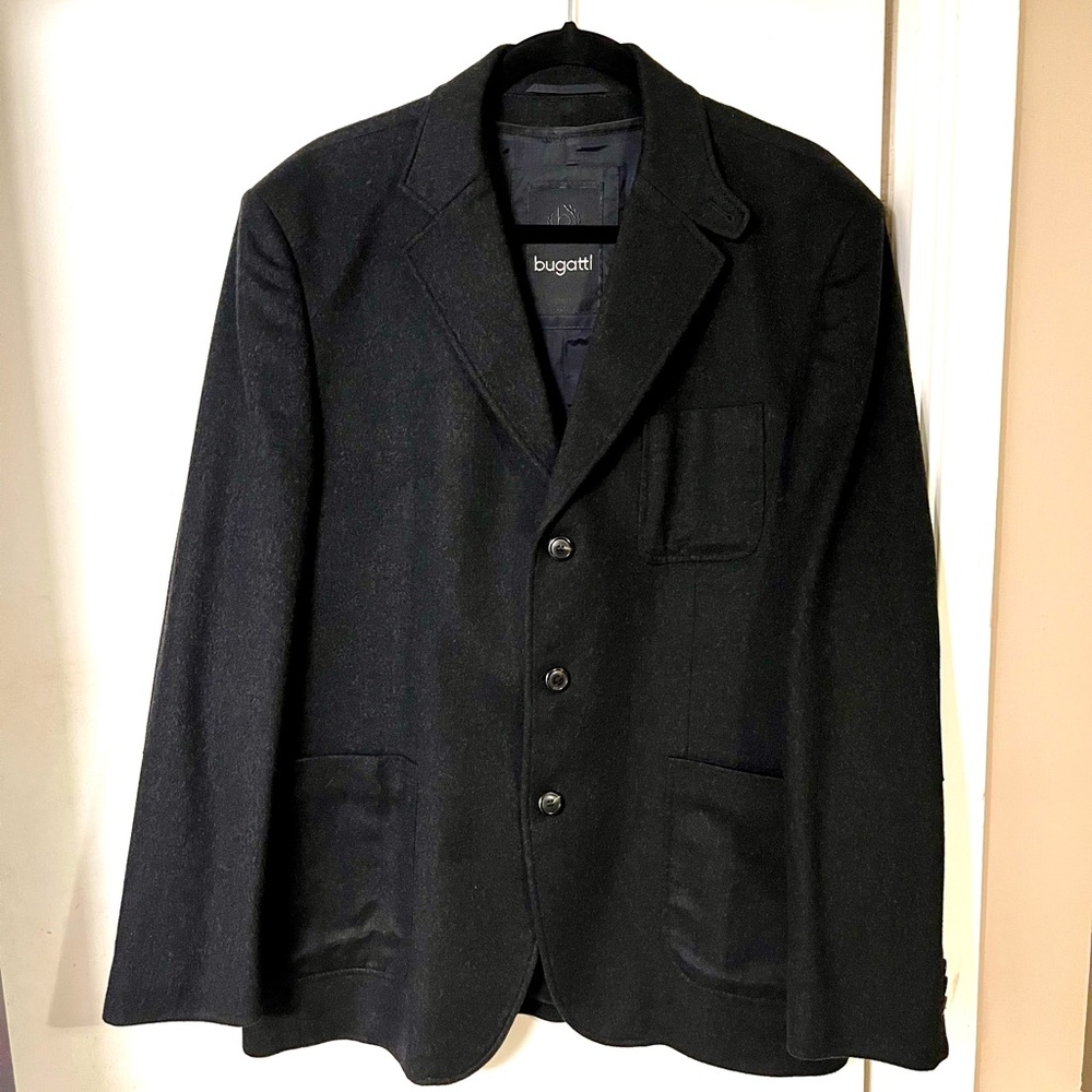 Bugatti Men's Dark Gray Blazer